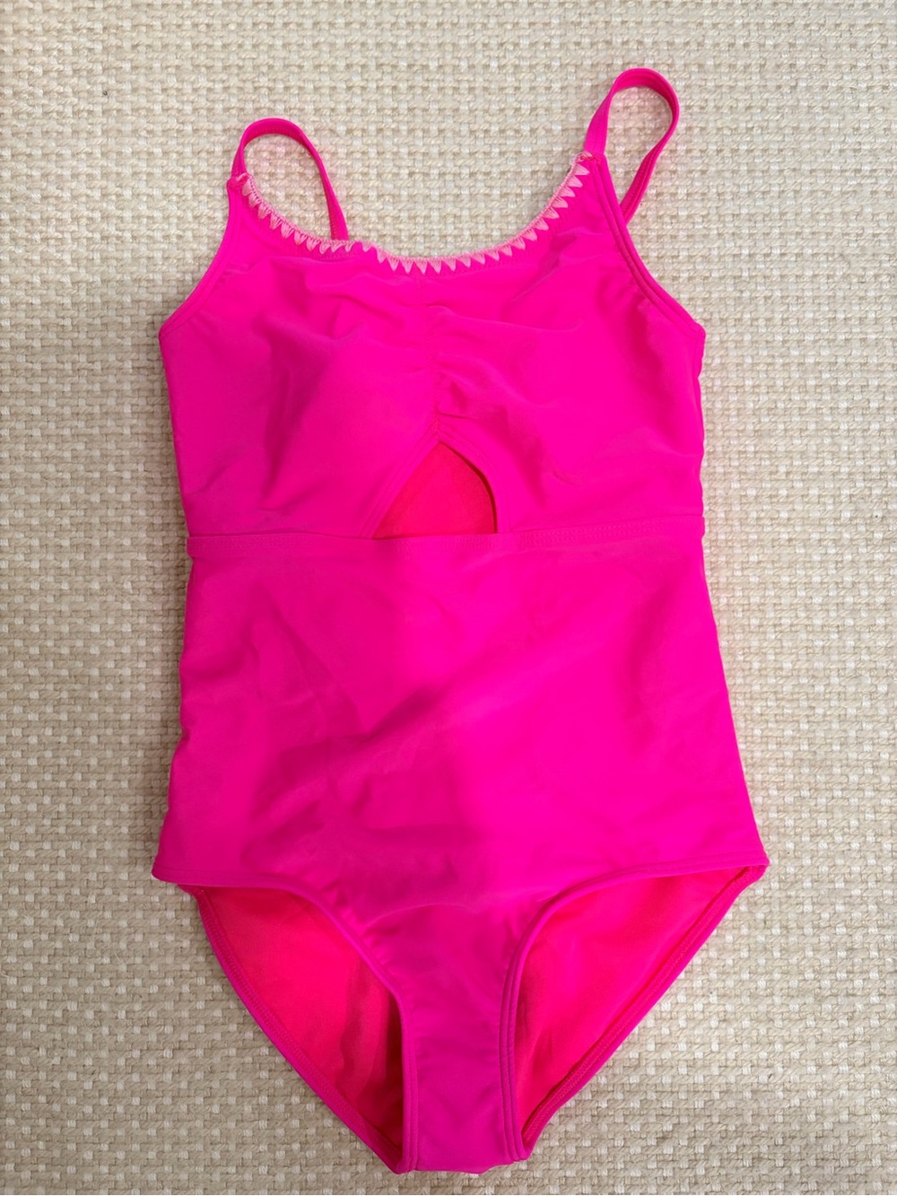 Abercrombie Kids Hot Pink One-Piece Swimsuit - Never worn